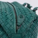 BOTTEGA VENETA INTRECCIATO Hand Bag Leather Green 173398 Auth 199486V-19
