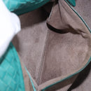 BOTTEGA VENETA INTRECCIATO Hand Bag Leather Green 173398 Auth 199486V-24