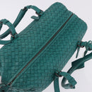 BOTTEGA VENETA INTRECCIATO Hand Bag Leather Green 173398 Auth 199486V-6