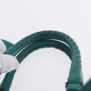 BOTTEGA VENETA INTRECCIATO Hand Bag Leather Green 173398 Auth 199486V-14