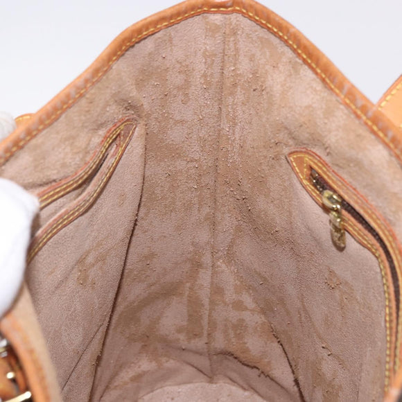 LOUIS VUITTON Monogram Bucket GM Shoulder Bag M42236 LV Auth 199487
