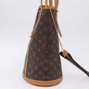 LOUIS VUITTON Monogram Bucket GM Shoulder Bag M42236 LV Auth 199487-4