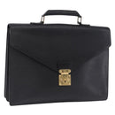 LOUIS VUITTON Epi Serviette Conseiller Briefcase Black M54422 LV Auth 199491-1