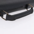 LOUIS VUITTON Epi Serviette Conseiller Briefcase Black M54422 LV Auth 199491-7