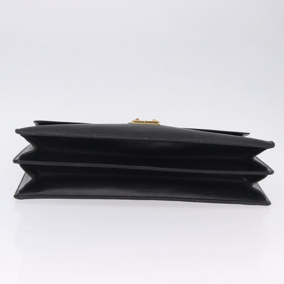 LOUIS VUITTON Epi Serviette Conseiller Briefcase Black M54422 LV Auth 199491