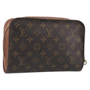 LOUIS VUITTON Monogram Orsay Clutch Bag M51790 LV Auth 199492-1