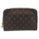 LOUIS VUITTON Monogram Orsay Clutch Bag M51790 LV Auth 199492-2