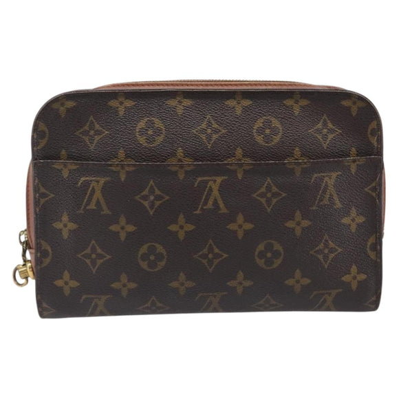 LOUIS VUITTON Monogram Orsay Clutch Bag M51790 LV Auth 199492