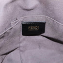 FENDI Zucca Canvas Tote Bag Black Gold Tone 8BR628 Auth 199495A-17