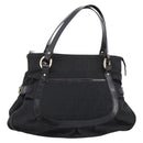 FENDI Zucca Canvas Tote Bag Black Gold Tone 8BR628 Auth 199495A-13