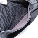 FENDI Zucca Canvas Tote Bag Black Gold Tone 8BR628 Auth 199495A-21