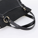 FENDI Zucca Canvas Tote Bag Black Gold Tone 8BR628 Auth 199495A-7