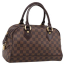 LOUIS VUITTON Damier Ebene Duomo Hand Bag N60008 LV Auth 199501A-1