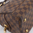 LOUIS VUITTON Damier Ebene Duomo Hand Bag N60008 LV Auth 199501A-15