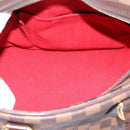 LOUIS VUITTON Damier Ebene Duomo Hand Bag N60008 LV Auth 199501A-10