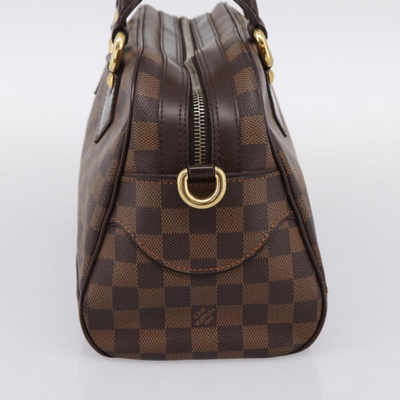 LOUIS VUITTON Damier Ebene Duomo Hand Bag N60008 LV Auth 199501A