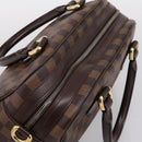 LOUIS VUITTON Damier Ebene Duomo Hand Bag N60008 LV Auth 199501A-6
