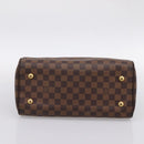LOUIS VUITTON Damier Ebene Duomo Hand Bag N60008 LV Auth 199501A-5