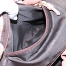 LOEWE Anagram Nappa Aire Hand Bag Leather Pink Gold Tone Auth 199505V-21