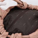 LOEWE Anagram Nappa Aire Hand Bag Leather Pink Gold Tone Auth 199505V-6