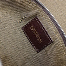 FENDI Zucca Canvas Shoulder Bag Brown Gold Tone Auth 199508A-12