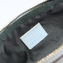 GUCCI GuccissimaGG Pouch Leather Light Blue Gold Tone 141811 Auth 199511-9