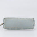 GUCCI GuccissimaGG Pouch Leather Light Blue Gold Tone 141811 Auth 199511-6