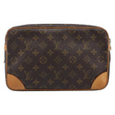 LOUIS VUITTON Monogram Compiegne 28 Clutch Bag M51845 LV Auth 199515A-2