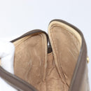 GUCCI GG Supreme Shoulder Bag PVC Beige Gold Tone 116 02 068 Auth 199516-20