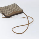GUCCI GG Supreme Shoulder Bag PVC Beige Gold Tone 116 02 068 Auth 199516-7