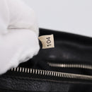 PRADA Shoulder Bag Nylon Black Silver Auth 199517V-11