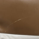 CELINE Luggage Mini Shopper Hand Bag Leather Brown Gold Tone Auth 199523A-6