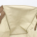 CELINE Luggage Mini Shopper Hand Bag Leather Brown Gold Tone Auth 199523A-23