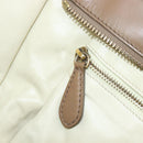 CELINE Luggage Mini Shopper Hand Bag Leather Brown Gold Tone Auth 199523A-24