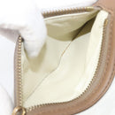 CELINE Luggage Mini Shopper Hand Bag Leather Brown Gold Tone Auth 199523A-26