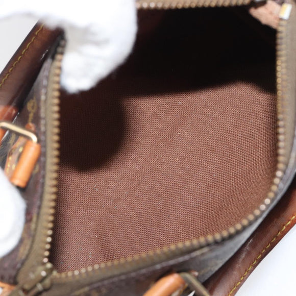 LOUIS VUITTON Monogram Mini Speedy Hand Bag M41534 LV Auth 199527