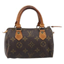 LOUIS VUITTON Monogram Mini Speedy Hand Bag M41534 LV Auth 199527-13