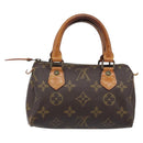 LOUIS VUITTON Monogram Mini Speedy Hand Bag M41534 LV Auth 199527-2