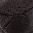 BOTTEGA VENETA INTRECCIATO Campana Hand Bag Leather Brown 125787 Auth 199537M-15
