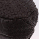 BOTTEGA VENETA INTRECCIATO Campana Hand Bag Leather Brown 125787 Auth 199537M-16