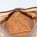 GUCCI GG Supreme Boston Bag PVC Beige Gold 001 39 6842 Auth 199571-20