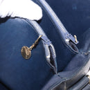 CELINE Horse Carriage Shoulder Bag Leather Black Gold Auth 199572-25