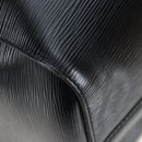 LOUIS VUITTON Epi Keepall 45 Boston Bag Black M42972 LV Auth 199574V-16