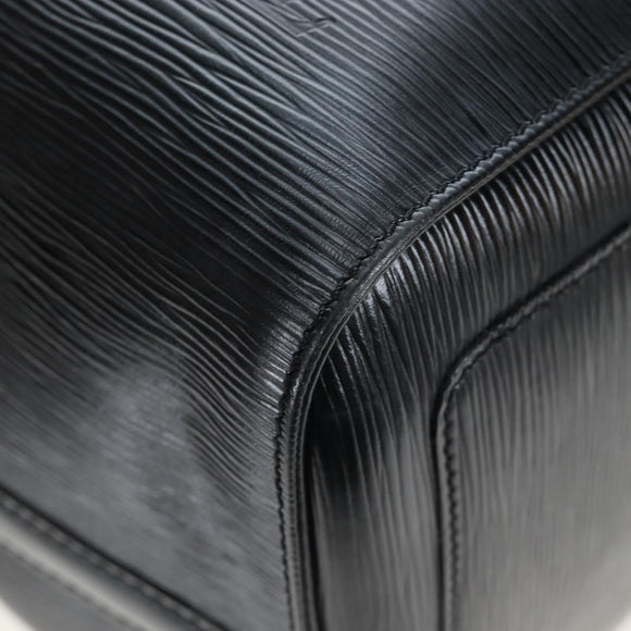 LOUIS VUITTON Epi Keepall 45 Boston Bag Black M42972 LV Auth 199574V