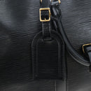 LOUIS VUITTON Epi Keepall 45 Boston Bag Black M42972 LV Auth 199574V-19