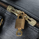 LOUIS VUITTON Epi Keepall 45 Boston Bag Black M42972 LV Auth 199574V-9