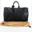LOUIS VUITTON Epi Keepall 45 Boston Bag Black M42972 LV Auth 199574V-12