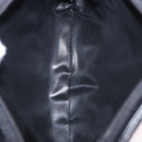 SAINT LAURENT Shoulder Bag Leather Black Gold Auth 199576A-20
