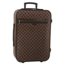 LOUIS VUITTON Damier Ebene Pegas 55 Suitcase N23294 LV Auth 199581A-1