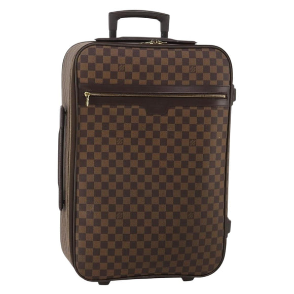 LOUIS VUITTON Damier Ebene Pegas 55 Suitcase N23294 LV Auth 199581A